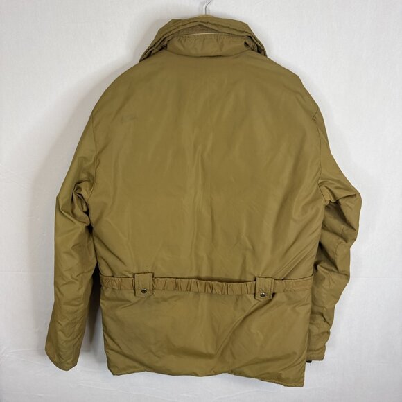 Vintage 70s‎ 80s David S. Reid 100% Down Parka Jacket Brown Nylon M Canada - Picture 4 of 10